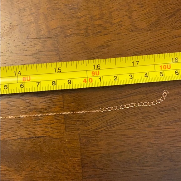 Delicate Rose Gold color Necklace with Bar Accent - Picture 3 of 4